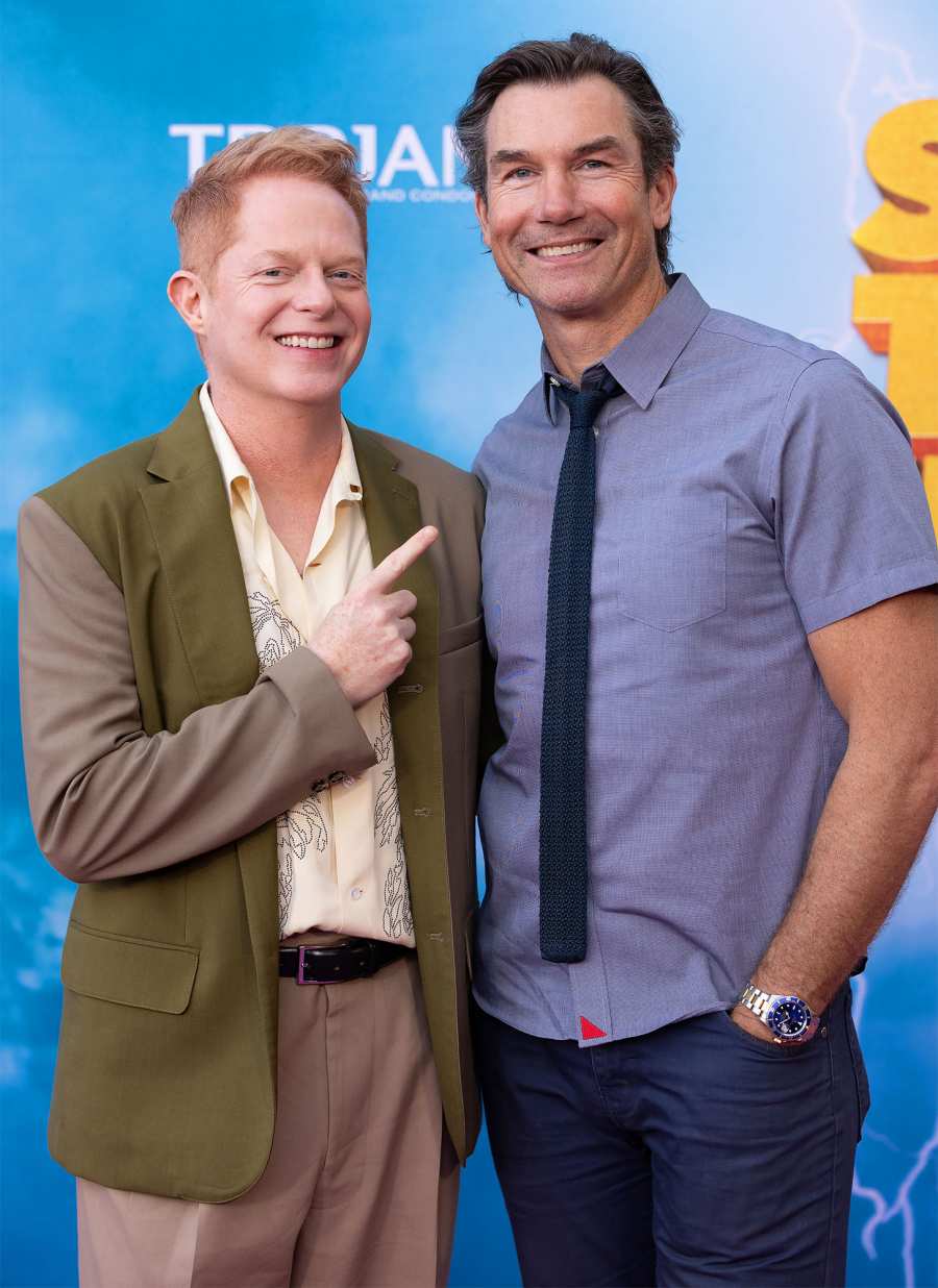 Jesse Tyler Ferguson and Jerry OConnell Stop That Train World Premiere Hot Pics