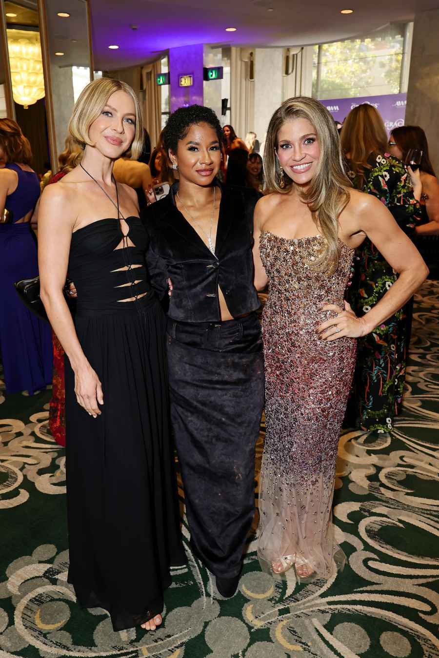 Julianne Hough Jodan Chiles and Danielle Fishel Alliance For Women In Media Gracie Awards Hot Pics