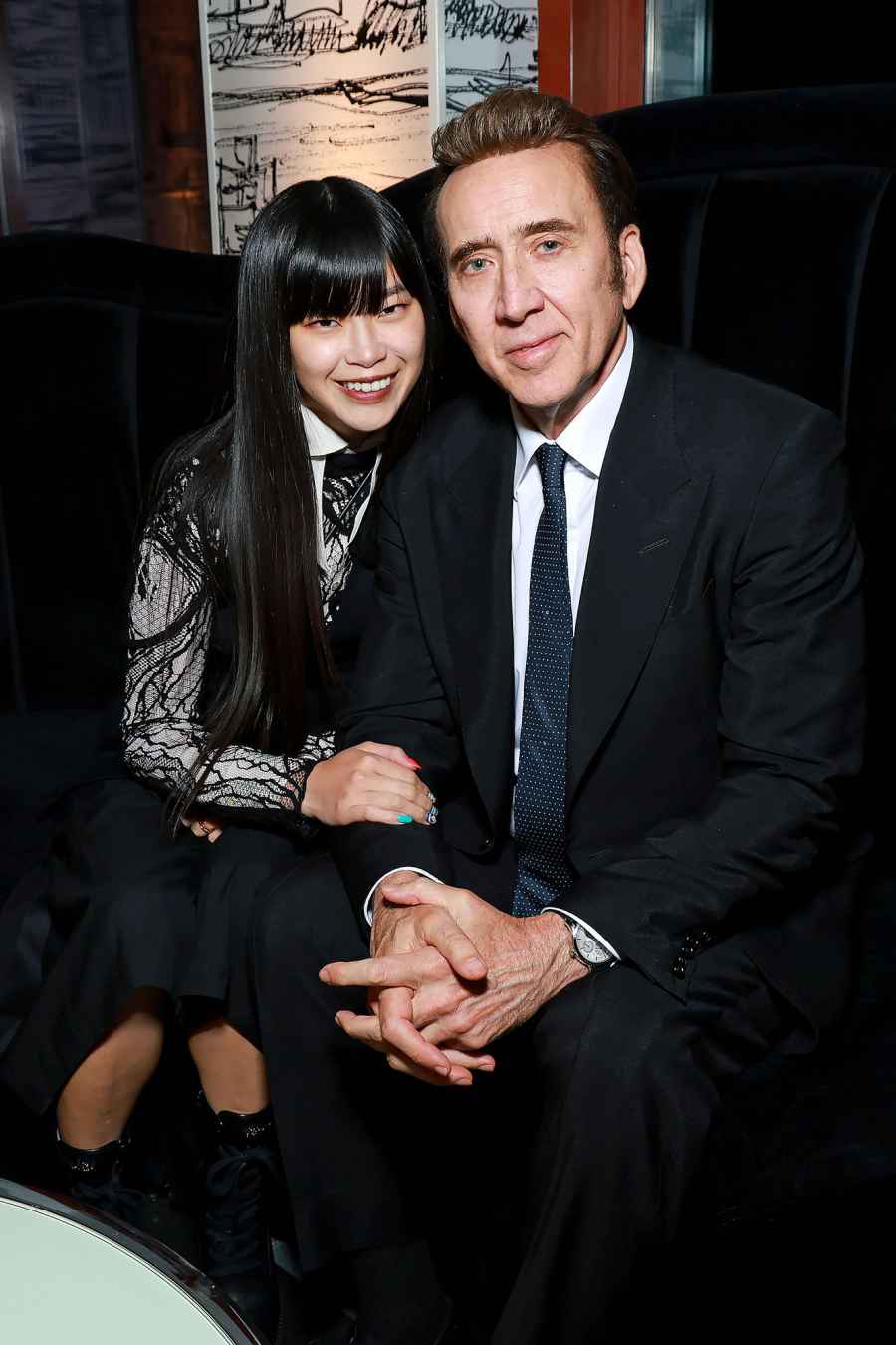 Riko Shibata Nicolas Cage Spider-Noir New York Premiere Hot Pics