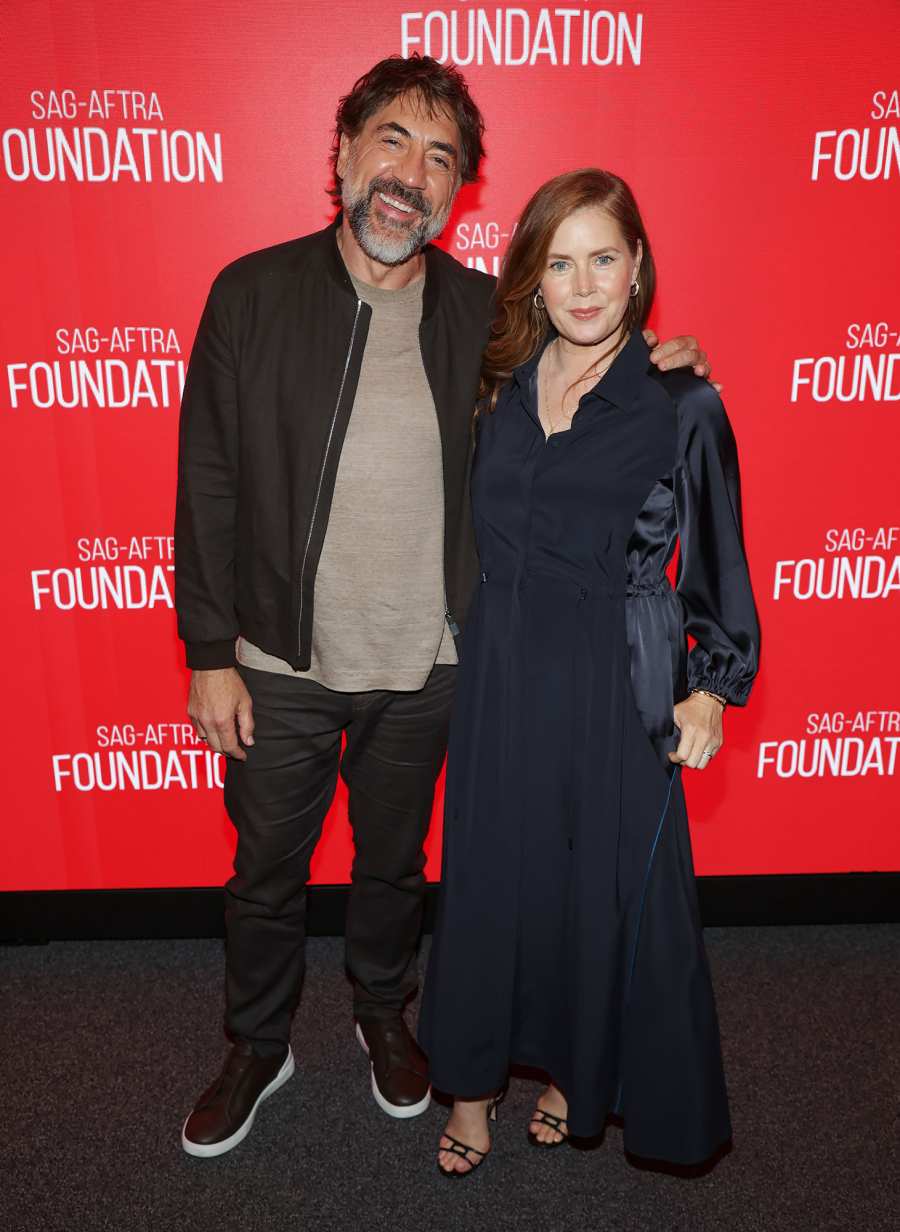 Javier Bardem and Amy Adams Cape Fear SAG-AFTRA Foundation Conversations Hot Pics