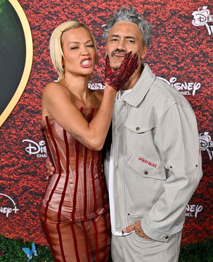 Rita Ora and Taika Waititi Descendants Wicked Wonderland Los Angeles Premiere Hot Pics