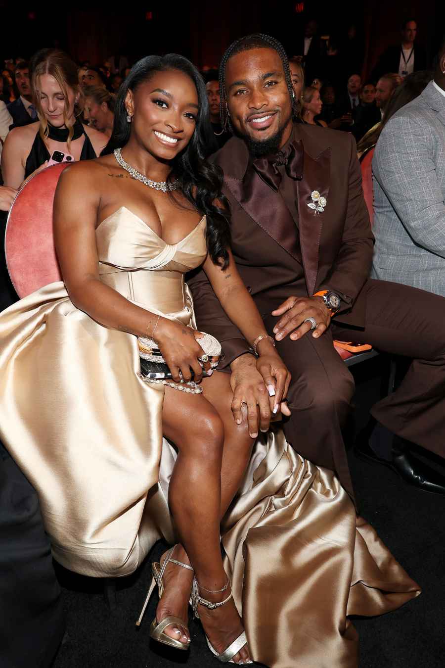 Simone Biles and Jonathan Owens 2026 ESPY Awards Hot Pics